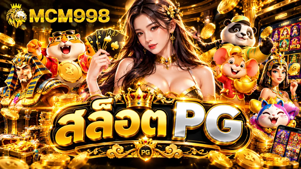 สล็อต PG เล่นง่ายบน MCM998: ประสบการณ์คาสิโนออนไลน์ที่ดีที่สุด 2026