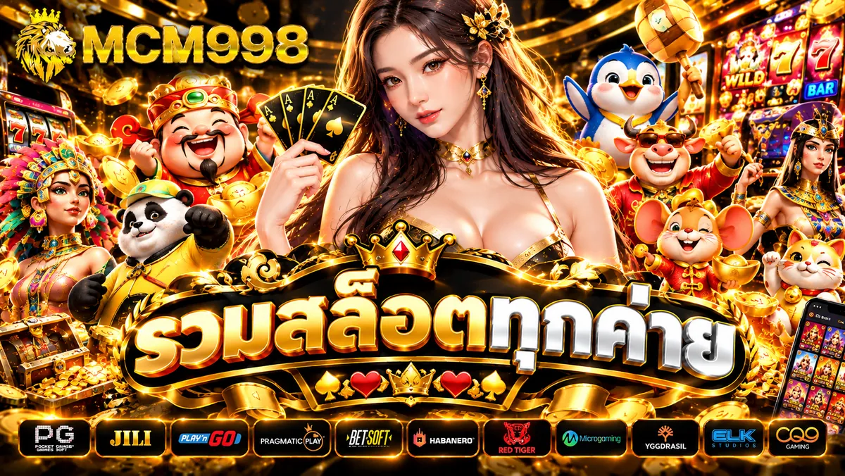 รวมสล็อตทุกค่าย เล่นคุ้มบน MCM998 เว็บตรงที่ดีที่สุด 2026